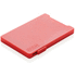 Kortinpidike RFID anti-skimming suojalla, punainen liikelahja logopainatuksella