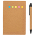Kraft muistilappulehtinen A6 kynällä, ruskea lisäkuva 1