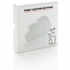 Langaton Pocket Cloud -muisti, valkoinen liikelahja logopainatuksella