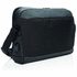 Madrid 15,6" USB-laptoplaukku - RFID - PVC vapaa, musta liikelahja logopainatuksella
