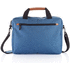 Muodikas kaksisävyinen kannettavan laukku, sininen lisäkuva 1