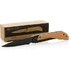 Nemus ylellinen puinen veitsi lukolla, ruskea lisäkuva 10