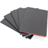 Pehmeäkantinen PU muistikirja värillisillä reunoilla, musta lisäkuva 8