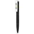 Pehmeäntuntuinen X7-kynä, valkoinen, musta lisäkuva 4