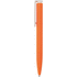 Pehmeäntuntuinen X7-kynä, valkoinen, oranssi lisäkuva 1