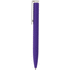 Pehmeäntuntuinen X7-kynä, valkoinen, violetti lisäkuva 1