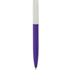 Pehmeäntuntuinen X7-kynä, valkoinen, violetti lisäkuva 3