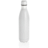 Pullo ruostumattomasta teräksestä 750ml, valkoinen liikelahja logopainatuksella