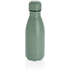Pullo ruostumattomasta teräksestä 260ml, vihreä liikelahja logopainatuksella