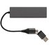 Terra RCS alumiininen USB-hub 3 portilla, harmaa lisäkuva 2