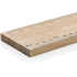Timberson ekstrapaksu 30cm kaksipuolinen bambuviivain, ruskea lisäkuva 4