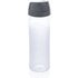 Tritan Renew-pullo 0.75L Made in EU, harmaa, läpinäkyvä liikelahja logopainatuksella