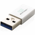 USB A / USB C adapterisetti, hopea lisäkuva 6