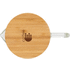 Ukiyo borosilikaattilasinen karahvi bambukannella 1.2L, läpinäkyvä lisäkuva 3
