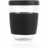 Ukiyo borosilikaattilasinen lasi silikonikannella, musta lisäkuva 2