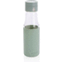 Ukiyo lasinen nesteytystä seuraava pullo vyötteellä, vihreä liikelahja logopainatuksella