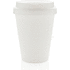 Uudelleenkäytettävä kaksiseinäinen kahvikuppi 300 ml, valkoinen lisäkuva 4