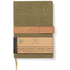 VINGA Bosler RCS kierrätetty canvaksesta muistikirja, vihreä lisäkuva 6
