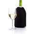 Viinijäähdyttimen holkki, musta liikelahja logopainatuksella