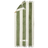 Vinga Valmer kylpypyyhe, vihreä, valkoinen lisäkuva 3