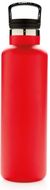 Vuototiivis termospullo - standardisuinen, punainen liikelahja logopainatuksella