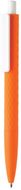 X3 Smooth Touch kynä, valkoinen, oranssi liikelahja logopainatuksella