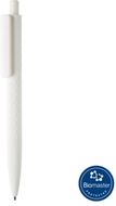 X3 antimikrobinen kynä, valkoinen liikelahja logopainatuksella