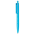 X3 kynä, sininen liikelahja logopainatuksella