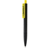 X3 musta Smooth Touch kynä, keltainen, musta lisäkuva 4