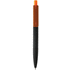 X3 musta Smooth Touch kynä, musta, oranssi lisäkuva 1