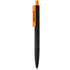 X3 musta Smooth Touch kynä, musta, oranssi lisäkuva 4