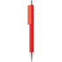 X8 smooth touch kynä, punainen liikelahja logopainatuksella