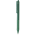 X9 kynä silikoniotepinnalla, vihreä liikelahja logopainatuksella