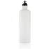 XL alumiininen vesipullo klipillä, valkoinen, musta lisäkuva 2