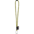. Lanyard Tube Long Set II. Perusmallit, neon-keltainen, musta lisäkuva 1
