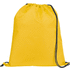 CARNABY. Jumppapussi 210D, keltainen liikelahja logopainatuksella