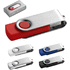 CLAUDIUS 16GB. 16GB USB-muistitikku, punainen lisäkuva 1