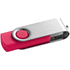 CLAUDIUS 4GB. 4GB USB- muistitikku, ruusu liikelahja logopainatuksella