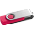 CLAUDIUS 8GB. 8GB USB- muistitikku, ruusu liikelahja logopainatuksella