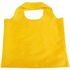 FOLA. Kokoontaiteltava kassi 190T, keltainen liikelahja logopainatuksella