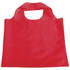 FOLA. Kokoontaiteltava kassi 190T, punainen liikelahja logopainatuksella