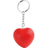 HEARTY. Anti-stress avaimenperä, punainen liikelahja logopainatuksella