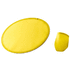 JURUA. Taitettava frisbee, keltainen liikelahja logopainatuksella