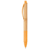 KUMA. Bambuinen kuulakärkikynä, oranssi liikelahja logopainatuksella
