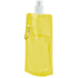KWILL. Kokoontaittuva juomapullo 460 mL, keltainen liikelahja logopainatuksella