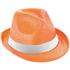 MANOLO POLI. Hattu, oranssi liikelahja logopainatuksella