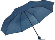 MARIA. Kokoontaittuva sateenvarjo, sininen liikelahja logopainatuksella