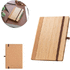 ORWELL. A5 muistikirja, jossa on kova kansi bambusta ja korkkiarkkeja, luonnollinen lisäkuva 6