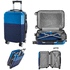 PERTH. Vedettävä matkalaukku ABS ja PC, sininen lisäkuva 4