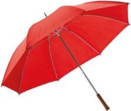 ROBERTO. Golf-sateenvarjo, punainen liikelahja logopainatuksella